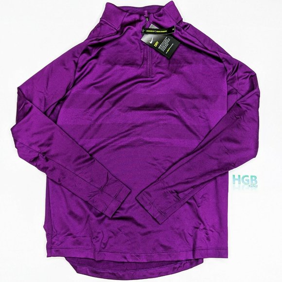 Nike Dry Vapor Long Sleeve Golf Top Men's 1/2 Zip - Picture 2 of 10